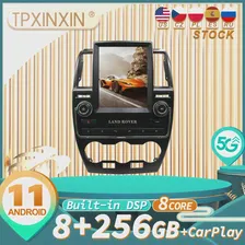 Для Land Rover Freelander 2 LR2 2013-2015 Android 11 Tesla стиль авторадио Автомобильный радиоприемник мультимедийный видео DVD-плеер GPS навигация