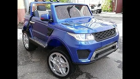 электромобиль детский  обзор детского электромобиля RANGE ROVER XMX601