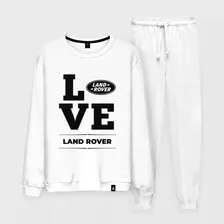 Мужской Костюм Land Rover Love Classic (свитшот и брюки хлопок)