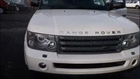 Расположение кода краски Land Rover Range Rover
