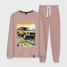 Мужской Костюм Land Rover discovery (свитшот и брюки хлопок)