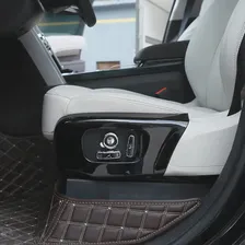 Глянцевый Черный Для Land rover Discovery 5 L462 LR5 2017-19 ABS Накладка Боковой крышки Автокресла Для Range Rover Velar RR Sport 2018 2019