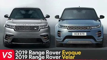 2020 Range Rover Evoque Vs Range Rover Velar ► Design & Dimensions