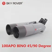 SKY ROVER-Водонепроницаемый бинокулярный телескоп, астрономический бинокль с фокусным расстоянием 45/90 градусов, 550 мм, Super ED, 100APO