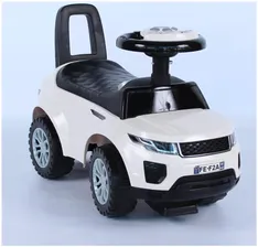 Детская каталка с ручкой Range Rover 614W от 2-3 лет (Т3 - белая)