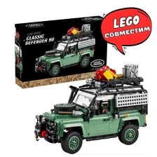 Конструктор Land Rover Classic Defender 90 LEGO Сопоставим Technic iCONS 10317