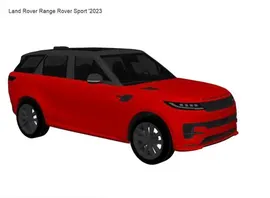 Land Rover Range Rover Sport '2023 - 3D-модель