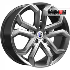 K&K Пандора (дарк платинум)(КС466) для LAND ROVER Discovery V Restyle 8.5x19 5x120 ET 35 DIA 72.6