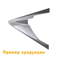 Land Rover Discovery 4 ремонтные пороги