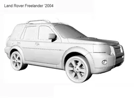 Land Rover Freelander ’2004 - 3D-модель